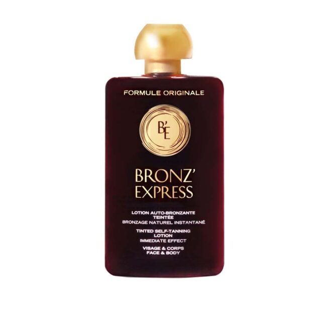Académie Bronz'Express Tinted Self-Tanning Lotion, itseruskettava hoitoneste kasvoille ja vartalolle, 100ml.