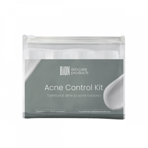 Bion Acne Control Kit -tulehtunut akne ja rosacea aloituspakkaus (4 ...