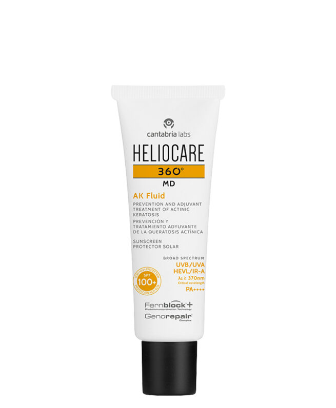Heliocare, AK Fluid SPF 100+, aurinkosuoja vaurioituneelle iholle, 50ml