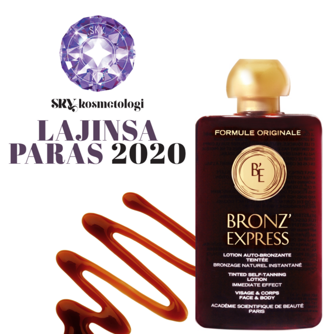 Académie Bronz'Express Tinted Self-Tanning Lotion, itseruskettava hoitoneste kasvoille ja vartalolle, 100ml. - Image 2